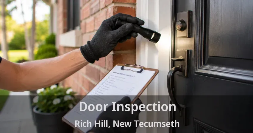 Door Inspection Rich Hill, New Tecumseth - ON