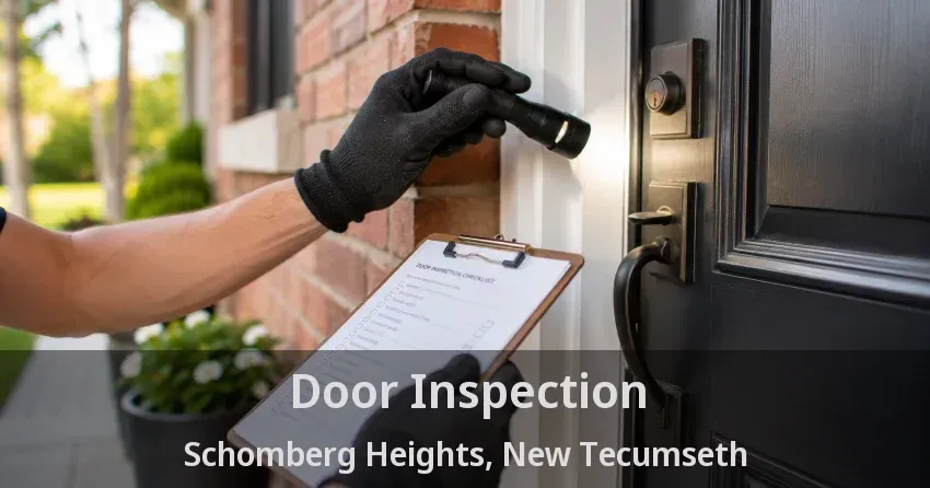 Door Inspection Schomberg Heights, New Tecumseth - ON