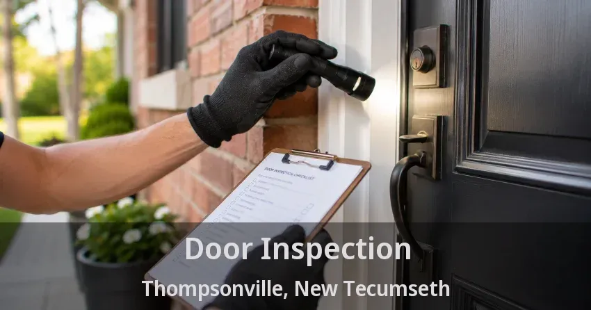 Door Inspection Thompsonville, New Tecumseth - ON