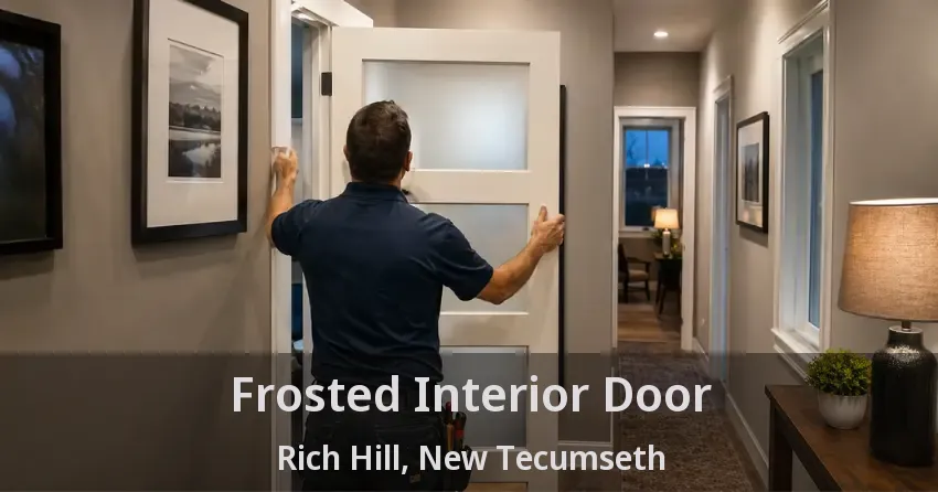 Frosted Interior Door Rich Hill, New Tecumseth - ON