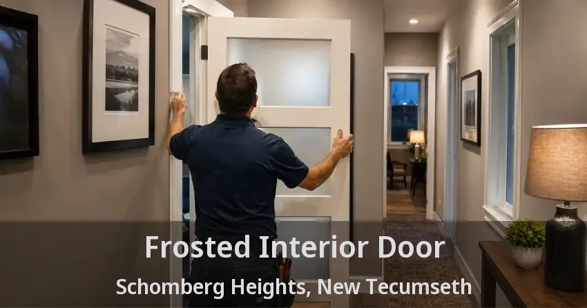 Frosted Interior Door Schomberg Heights, New Tecumseth - ON