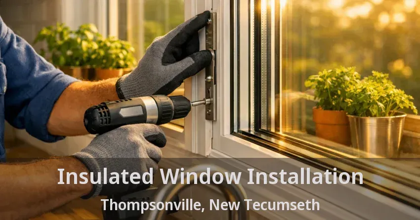 Insulated Window Installation Thompsonville, New Tecumseth - ON