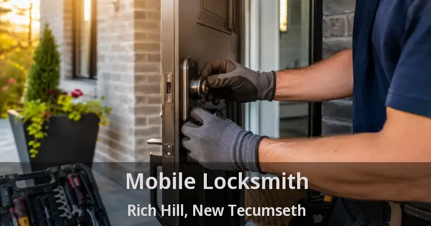 Mobile Locksmith Rich Hill, New Tecumseth - ON