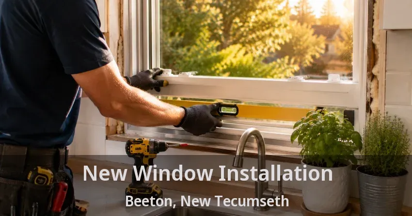New Window Installation Beeton, New Tecumseth - ON