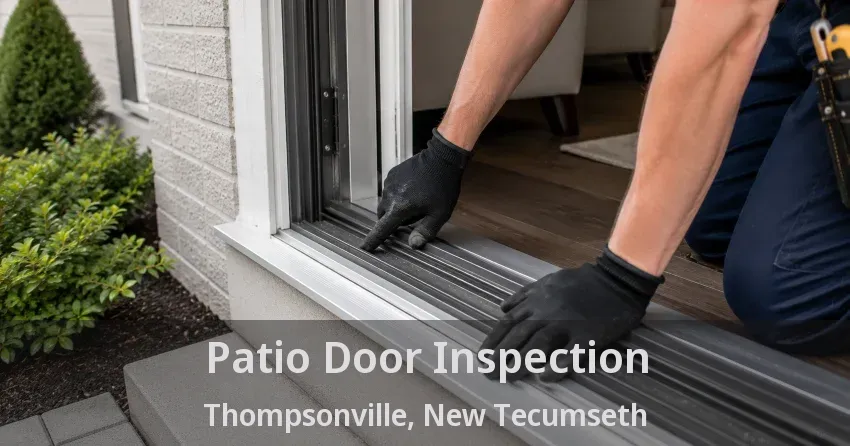 Patio Door Inspection Thompsonville, New Tecumseth - ON