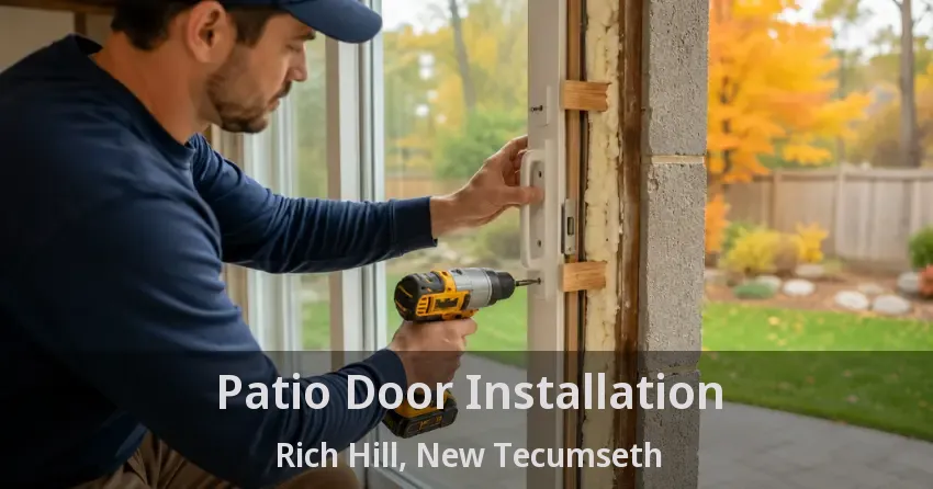 Patio Door Installation Rich Hill, New Tecumseth - ON