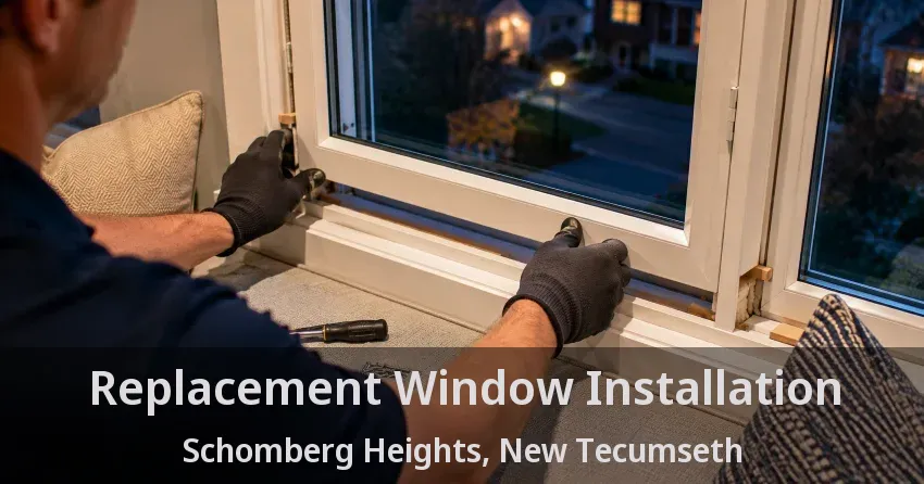 Replacement Window Installation Schomberg Heights, New Tecumseth - ON