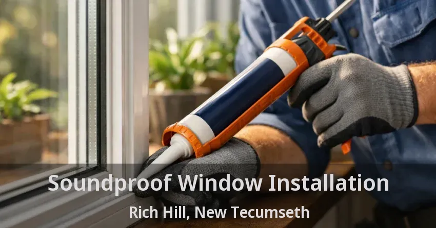 Soundproof Window Installation Rich Hill, New Tecumseth - ON