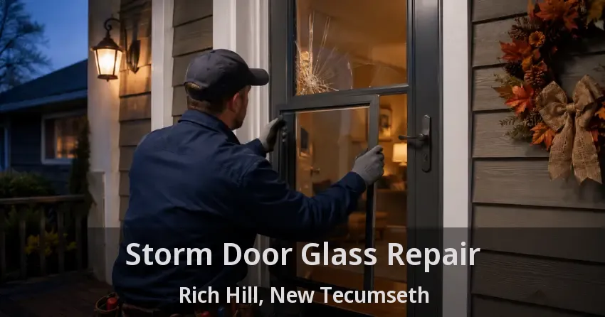 Storm Door Glass Repair Rich Hill, New Tecumseth - ON