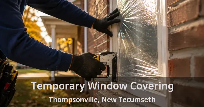 Temporary Window Covering Thompsonville, New Tecumseth - ON