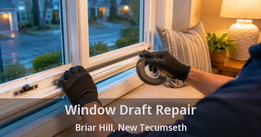 Window Draft Repair Briar Hill, New Tecumseth - ON