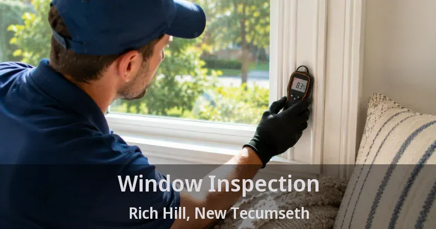 Window Inspection Rich Hill, New Tecumseth - ON