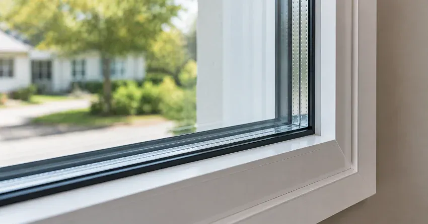 technician replacing window weatherstripping in New Tecumseth home