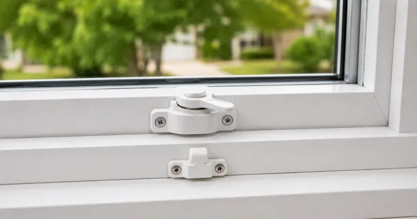 technician installing new window latch hardware in New Tecumseth