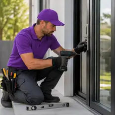 A completed window replacement job